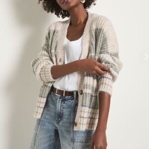 78&sunny Crystal Canyon Striped Cardigan new small